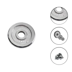 Disk Ironflex 1195 5 kq, xrom, dəliyin diametri 30 mm