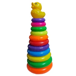 Игрушка утка-башня из 11 колец SR-007 Игрушка утка-башня из 11 колец SR-007