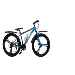 Velosiped Velostrim Mercedes, boz/mavi, ölçü 26