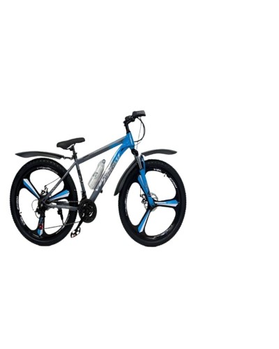 Velosiped Velostrim Mercedes, boz/mavi, ölçü 26