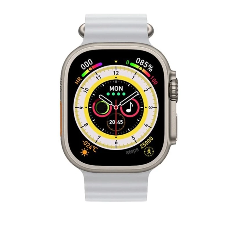 Умные часы Smart Watch HW68 Ultra Silver