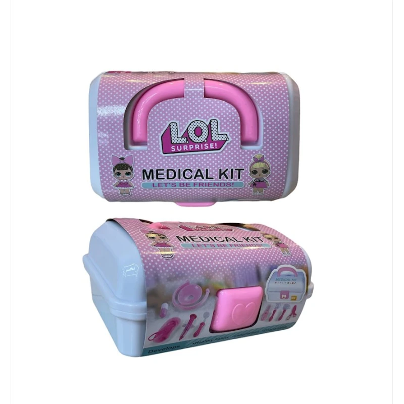 Медицинский чемоданчик Lol Medical Kit пластик, 10 предметов, 25x20 см