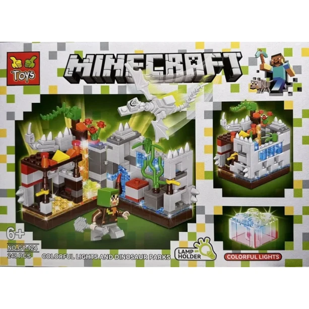 Конструктор Minecraft GT-124, 248 элементов Конструктор Minecraft GT-124, 248 элементов