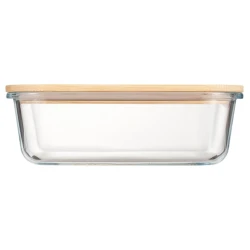 Контейнер Gipfel Stor 51955, стекло/бамбук, прозрачный/коричневый, 1000 мл Контейнер Gipfel Stor 51955, стекло/бамбук, прозрачный/коричневый, 1000 мл