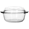 Форма для запекания Borcam 59023, 1.45 л, круглая, стекло, прозрачный