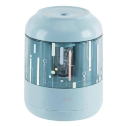 Точилка Deli H508, с контейнером для стружки, голубой