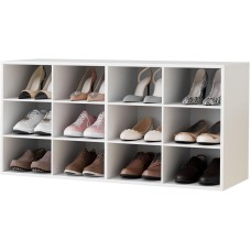 Ayaqqabı üçün tumba Art Mebel 41, laminat, ağ, 90х120х30 sm