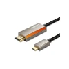 Видеокабель Cabeltime 8K60HZ Type-C to HDMI, 2 м (CT-CMHF8K-ZG) Видеокабель Cabeltime 8K60HZ Type-C to HDMI, 2 м (CT-CMHF8K-ZG)