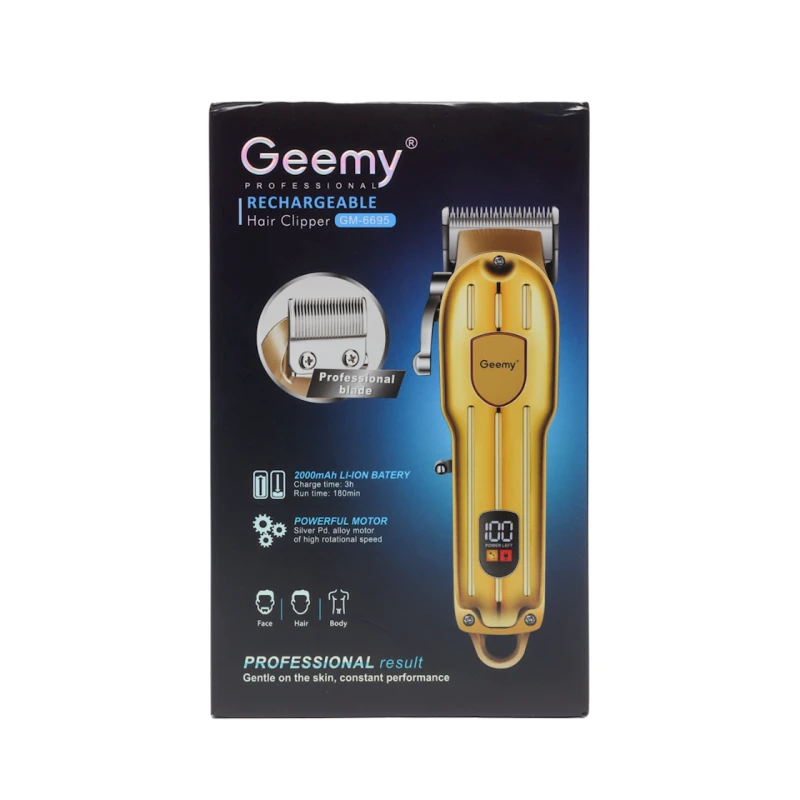 Триммер Geemy GM-6695 Gold