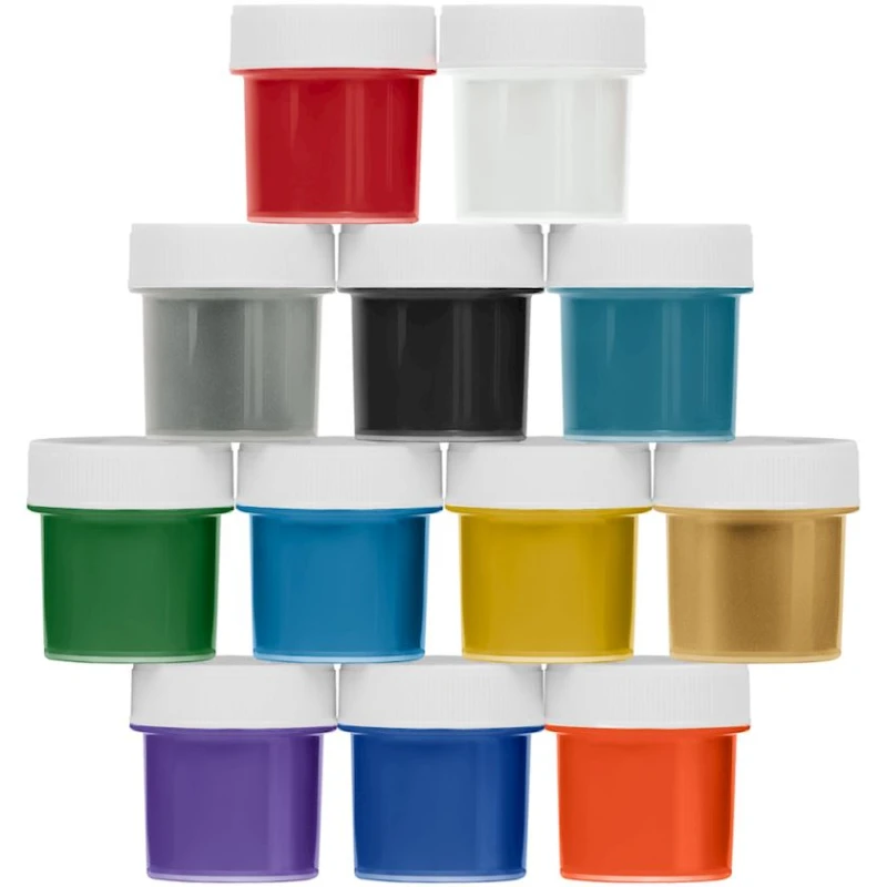 Акриловые краски по ткани Гамма Студия, 12 цветов Акриловые краски по ткани Гамма Студия, 12 цветов