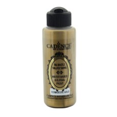 Akril boya-metallik Cadence Waterbased Gilding Paint 112 Majestic Gold 120 ml