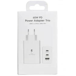 Enerji toplama cihazı Samsung 65W Trio Super Fast White