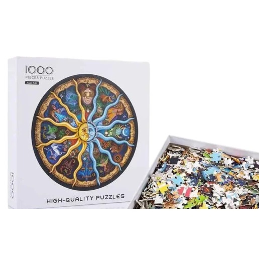 Пазл 12 знак зодиака, 1000 элементов Пазл 12 знак зодиака, 1000 элементов