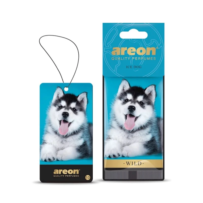 Ароматизатор для автомобиля Areon Wild Ice Dog, подвесной