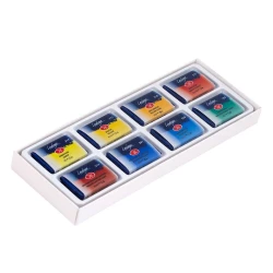 Набор акварельных красок Невская палитра Ладога, 2.5 мл, 8 шт Набор акварельных красок Невская палитра Ладога, 2.5 мл, 8 шт