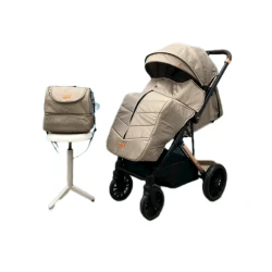 Детская коляска Kidilo 6510, бежевый