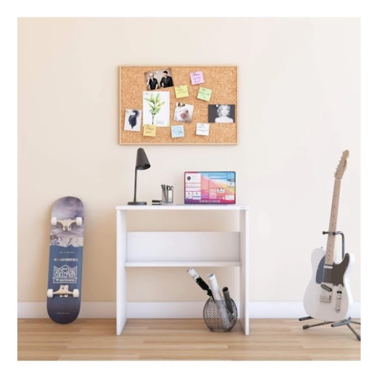 Kompüter masası Art_Komp_Masası 54, laminat, ağ, 74x70x50 sm