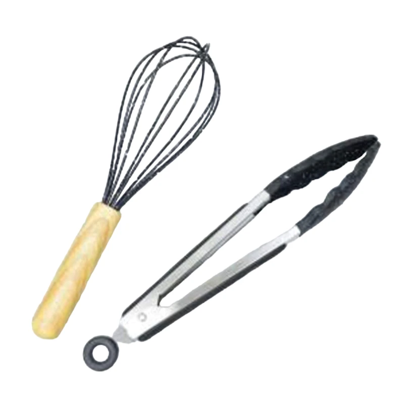 Набор кухонных принадлежностей SS-238BL, 12 предметов, силикон/дерево