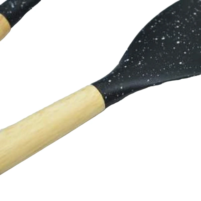 Набор кухонных принадлежностей SS-238BL, 12 предметов, силикон/дерево