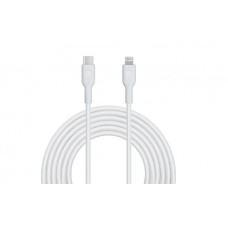 Кабель Powerology Type-C to Lightning Cable 60W PD White, 2 м - 6083749667196-white