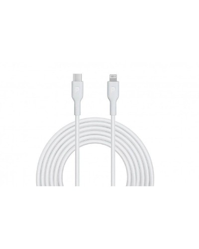 Кабель Powerology Type-C to Lightning Cable 60W PD White, 2 м - 6083749667196-white