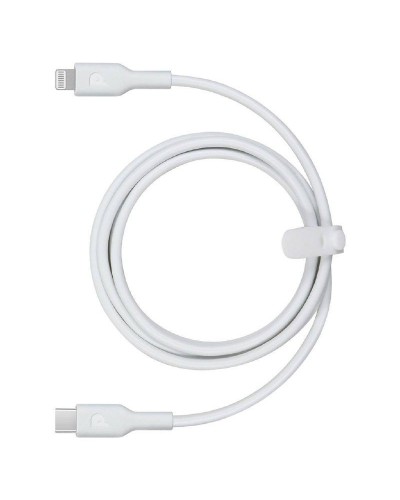 Кабель Powerology Type-C to Lightning Cable 60W PD White, 2 м - 6083749667196-white