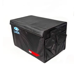 Cумка-органайзер для машины Lada, 33x24x17 см, черная Cумка-органайзер для машины Lada, 33x24x17 см, черная