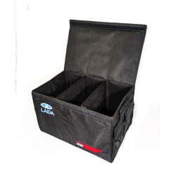 Cумка-органайзер для машины Lada, 33x24x17 см, черная Cумка-органайзер для машины Lada, 33x24x17 см, черная