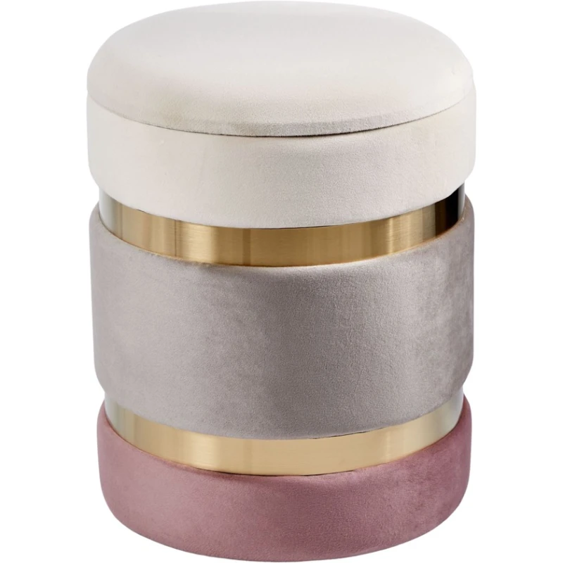 Пуфик 37, ткань, розовый, 40x35x35 см Пуфик 37, ткань, розовый, 40x35x35 см