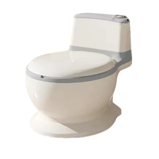 Горшок детский WS_6035, белый/серый Горшок детский WS_6035, белый/серый