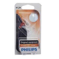 Avtomobil üçün lampa Philips W1.2W W2x4.6d 12V, 2 əd