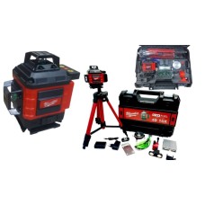 Lazer nivelir Milwaukee, yaşıl şua, 16 şua - Milwaukee_Lazer_16luc_A80R