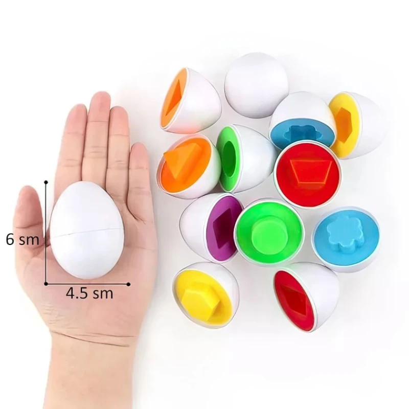 Dəst-sorter Şən yumurtalar, 12 əd