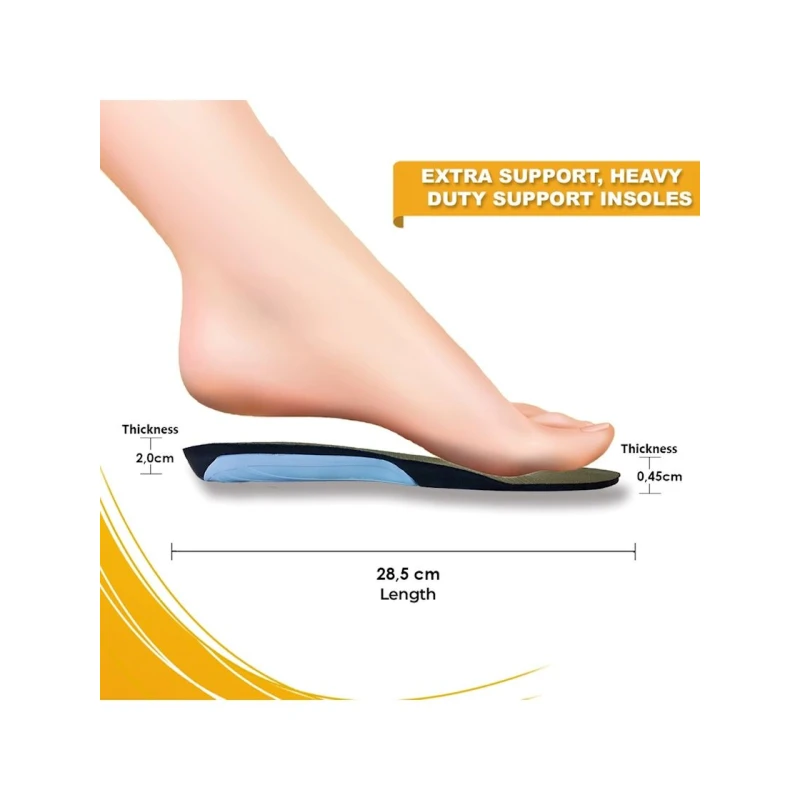 Стельки для обуви Active Team Ortosole 202-MM, размер 40-45, 28.5 см