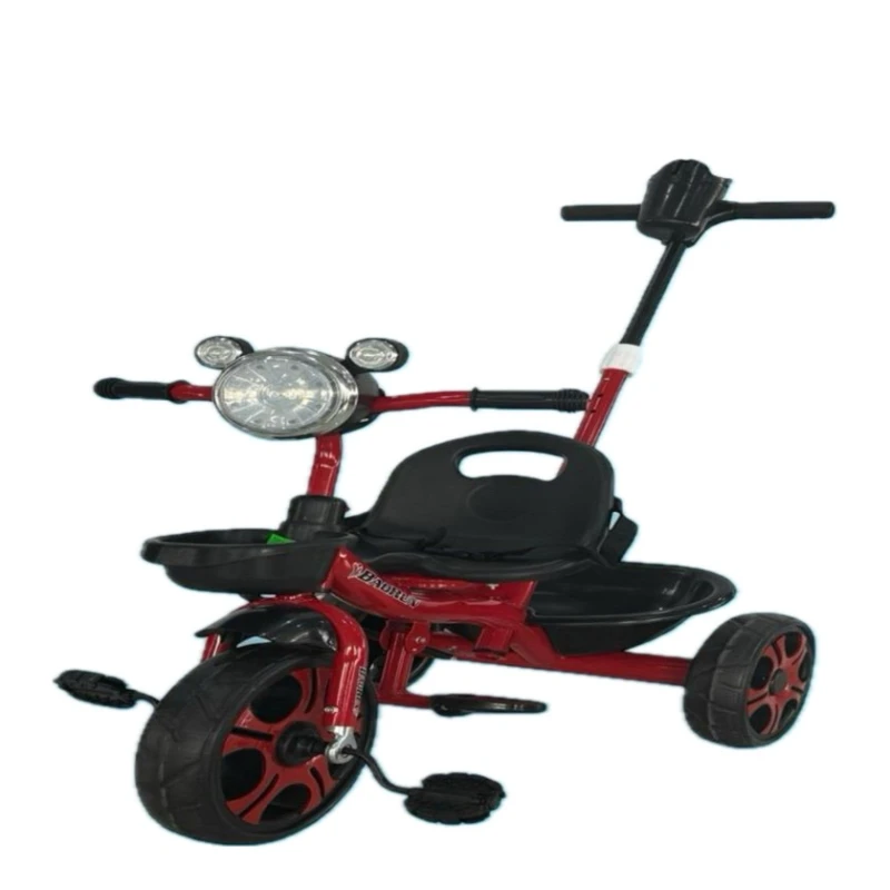 Üçtəkərli velosiped BB-245, qırmızı/qara