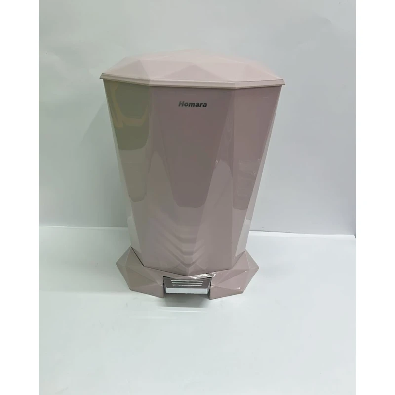 Мусорное ведро Homara HM005, пластик, розовое, 30х39 см Мусорное ведро Homara HM005, пластик, розовое, 30х39 см