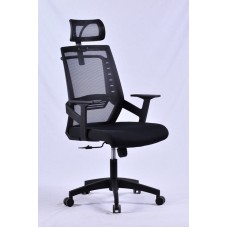 Ofis üçün kreslo ERZ A301, qara, 100 kq
