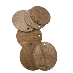 Набор подставок, дерево, коричневый, 6 шт Набор подставок, дерево, коричневый, 6 шт