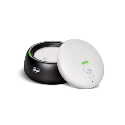 Uşaq üçün rəqəmsal radiodayə Chicco Audio Baby Monitor, ağ/qara