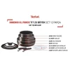 Набор сковородок Tefal Ingenio XL Force, титан, черный, 20/24/28 см Набор сковородок Tefal Ingenio XL Force, титан, черный, 20/24/28 см