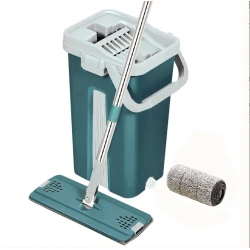 Швабра с ведром Scratch Anet, синяя