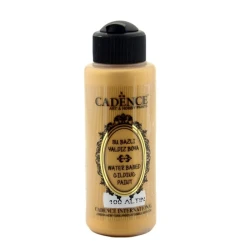 Акриловая краска-металлик Cadence Waterbased Gilding Paint 100 Gold 120 мл