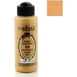 Акриловая краска-металлик Cadence Waterbased Gilding Paint 100 Gold 120 мл