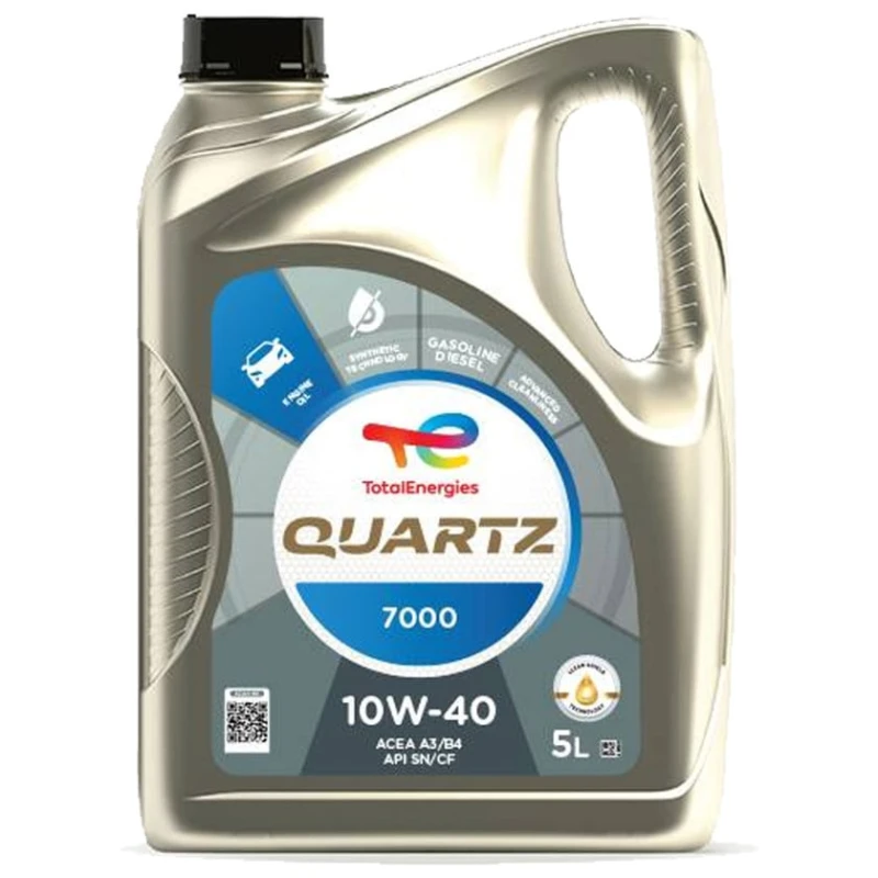 Моторное масло Total Quartz 7000 10W40, 5 л Моторное масло Total Quartz 7000 10W40, 5 л