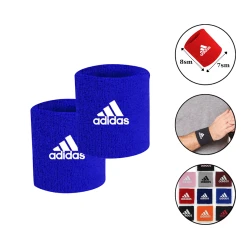 Напульсник Colosseum Adidas 1733 хлопок/нейлон, 7x8 см, голубой