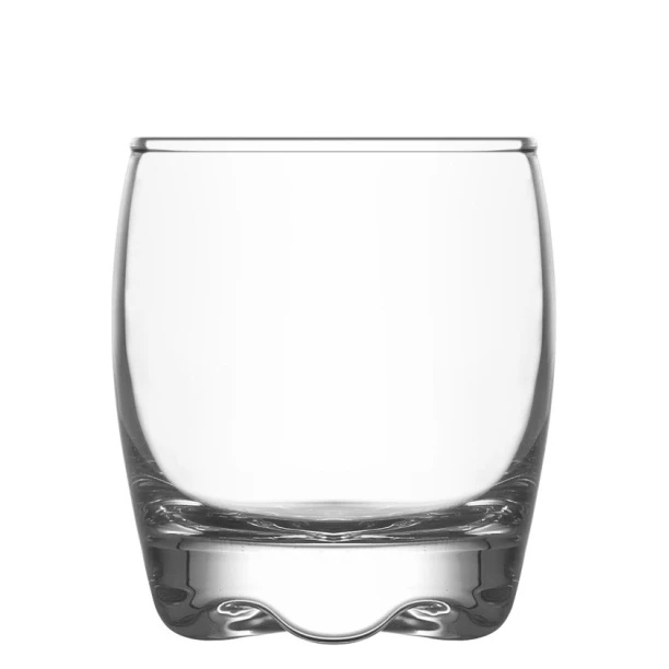 Stəkan dəsti nh_6adr03f, şüşə, şəffaf, 80 ml, 6 əd