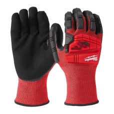 Əlcəklər Milwaukee 4932478128 Impact Cut 3/C, ölçü 9/L, 1 cüt