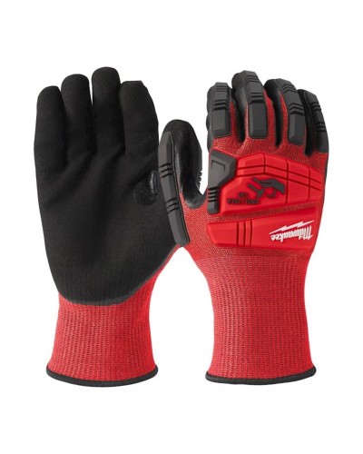 Əlcəklər Milwaukee 4932478128 Impact Cut 3/C, ölçü 9/L, 1 cüt