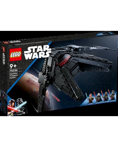 Konstruktor LEGO Star Wars Inquisitor Transport Scythe 75336, 9+ yaş, 924 hissə