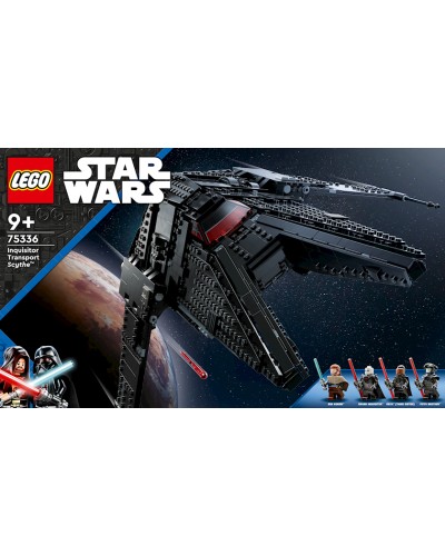 Konstruktor LEGO Star Wars Inquisitor Transport Scythe 75336, 9+ yaş, 924 hissə